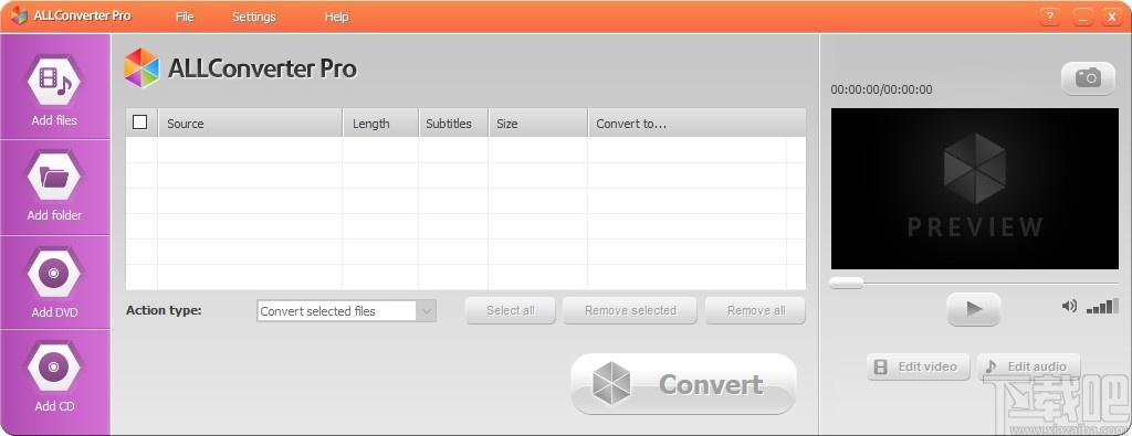 ALLConverter Pro下载,音视频格式转换器,视频转换,格式转换,音频转换