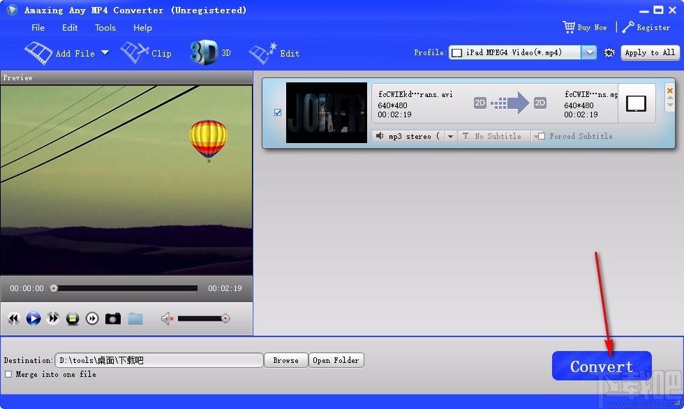 Amazing Any MP4 Converter下载,MP4视频格式转换工具