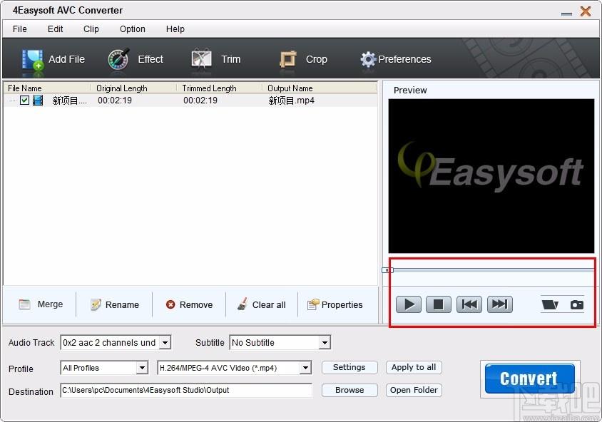 4Easysoft AVC Converter下载,AVC视频转换器,AVC视频转换