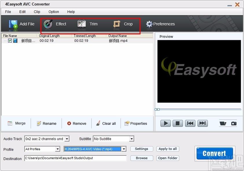 4Easysoft AVC Converter下载,AVC视频转换器,AVC视频转换