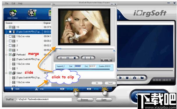 iOrgsoft Flash Web Video Creator下载,视频转换,视频制作